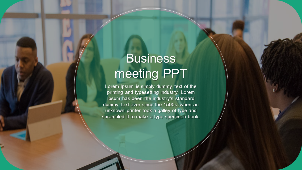 Free - Business Meeting PPT Template and Google Slides Themes